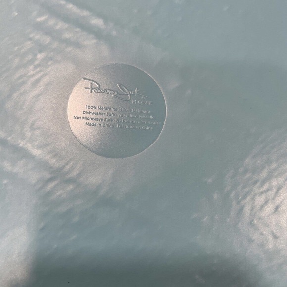 SET 4 BRIGHT MULTI Color 11” Dinner Plates Melamine Panama Jack Fiesta O - Picture 9 of 10